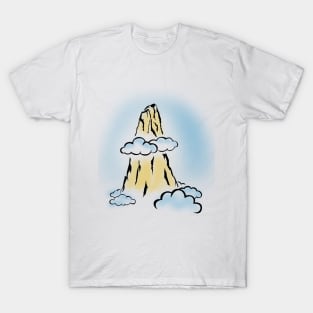 Mountain and clouds T-Shirt